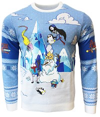 Adventure Time Festive Winter Xmas Pullover (L) (Merchandise)