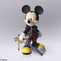 Kingdom Hearts III Bring Arts Actionfigur Knig Micky (9 cm) (Merchandise)