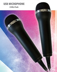 Mikrofone Doppelpack fr Karaoke Games (Gaming Zubehr)