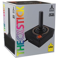 The CX Stick: Solus Atari USB Joystick  [Black] (Gaming Zubehr)